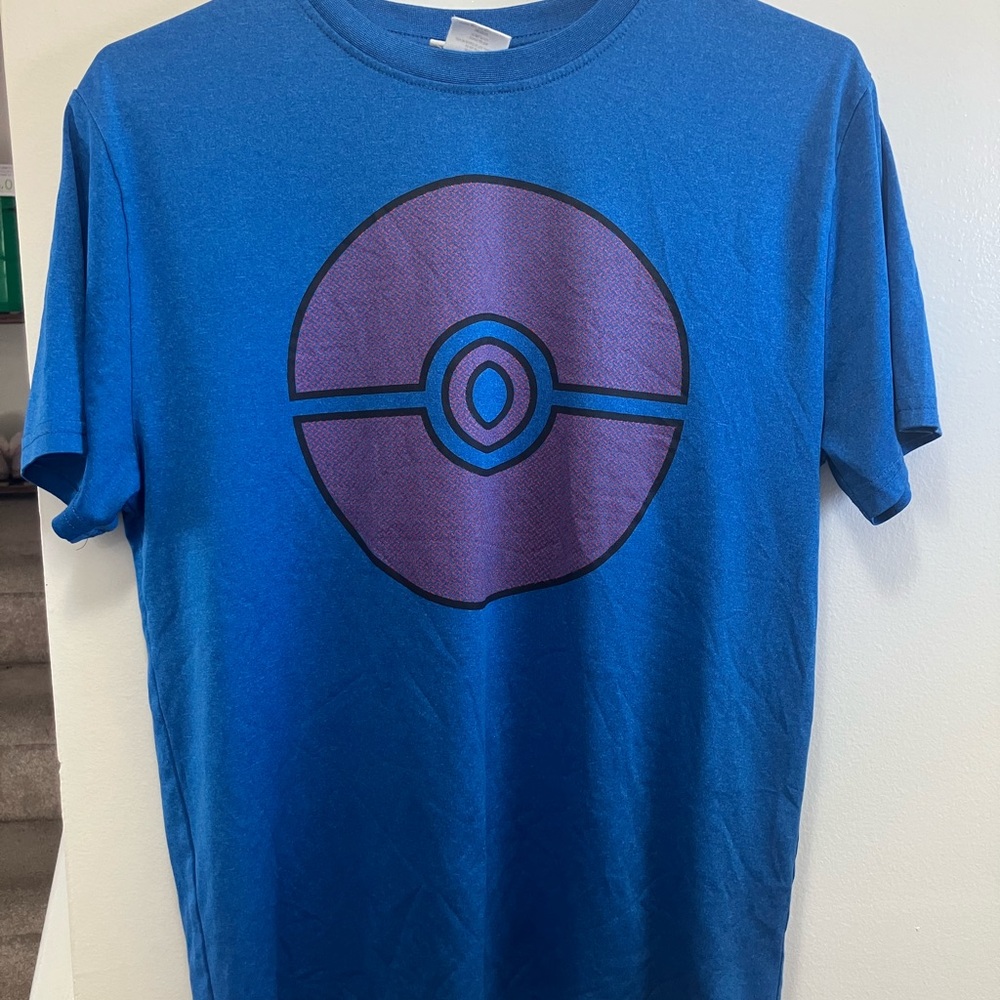 Blue Pokemon shirt